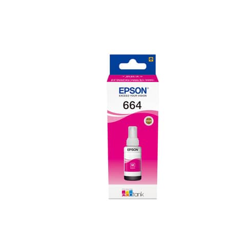 Cartuccia inkjet T6643 Epson magenta  C13T664340